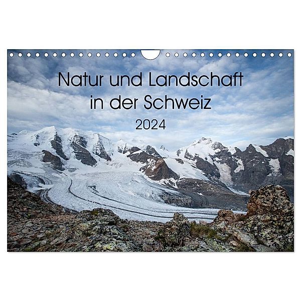 Natur und Landschaft in der Schweiz (Wandkalender 2024 DIN A4 quer), CALVENDO Monatskalender, Anna-Barbara Utelli