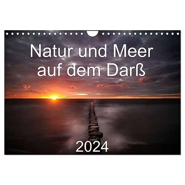 Natur und Meer auf dem Darß (Wandkalender 2024 DIN A4 quer), CALVENDO Monatskalender, Matthias Aigner