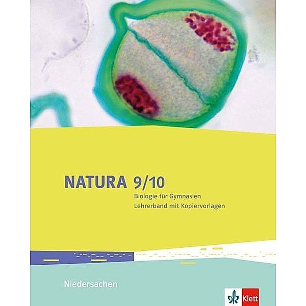 Natura Biologie. Ausgabe für Niedersachsen Gymnasium ab 2015 / Natura Biologie 9/10. Ausgabe Niedersachsen, m. 1 DVD-ROM