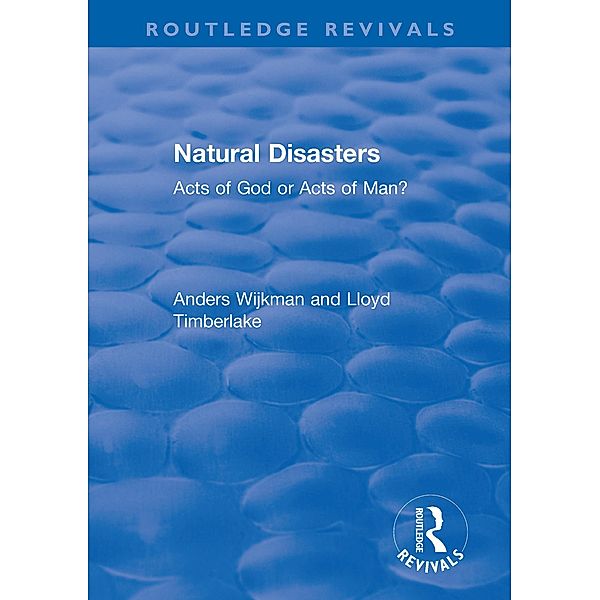 Natural Disasters, Anders Wijkman, Lloyd Timberlake