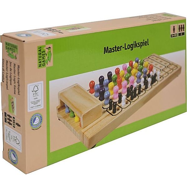 Natural Games Master-Logikspiel 27x12,5x4 cm