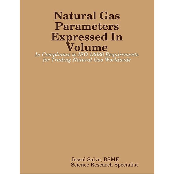 Natural Gas Parameters Expressed In Volume, Jessol Salvo