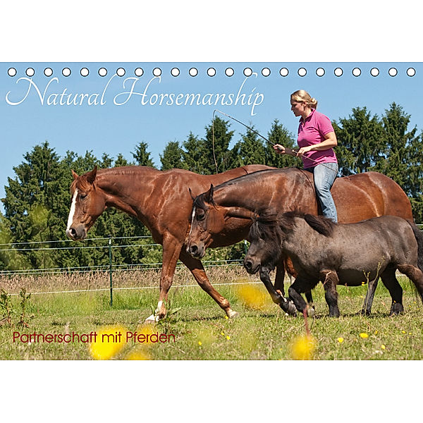 Natural Horsemanship - Partnerschaft mit Pferden (Tischkalender 2019 DIN A5 quer), Meike Bölts