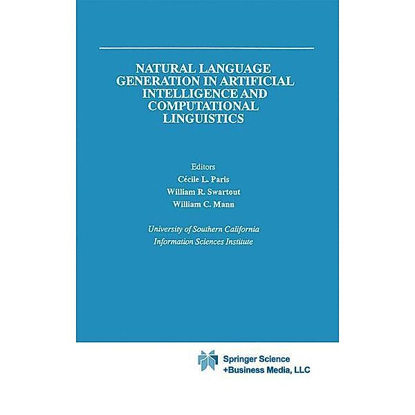 Natural Language Generation in Artificial Intelligence and Computational Linguistics