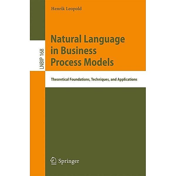 Natural Language in Business Process Models, Henrik Leopold