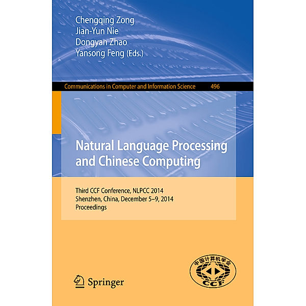 Natural Language Processing and Chinese Computing