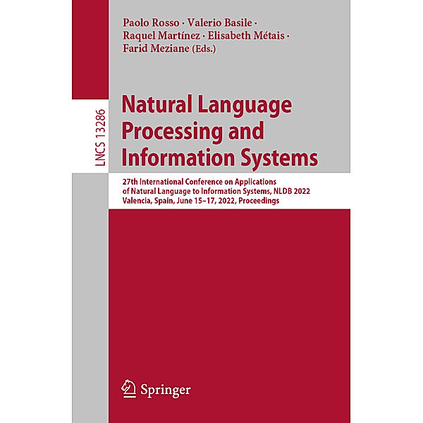 Natural Language Processing and Information Systems