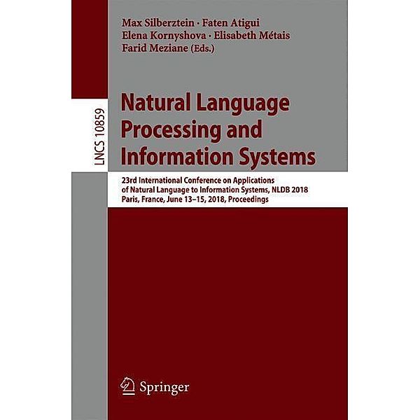 Natural Language Processing and Information Systems