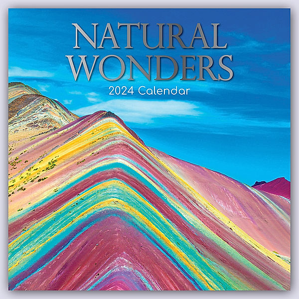 Natural Wonders - Naturwunder 2024 - 16-Monatskalender, The Gifted Stationery Co. Ltd