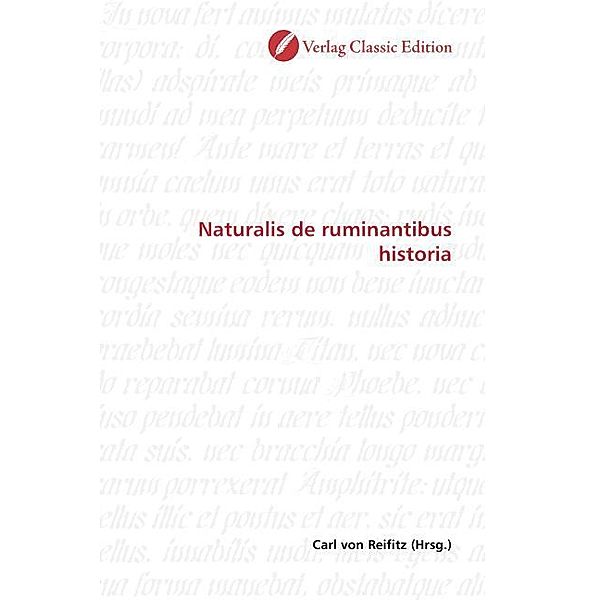 Naturalis de ruminantibus historia