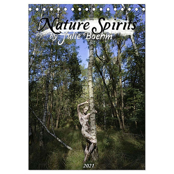 Nature Spirits by Julie Boehm (Tischkalender 2024 DIN A5 hoch), CALVENDO Monatskalender, Julie Boehm