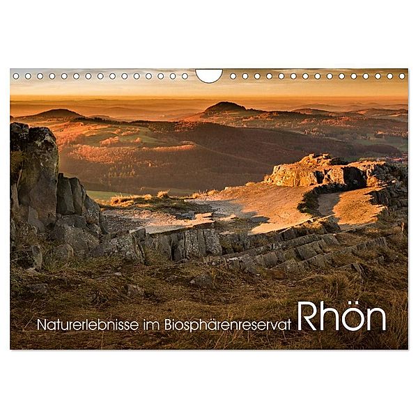 Naturerlebnis im Biosphärenreservat Rhön (Wandkalender 2024 DIN A4 quer), CALVENDO Monatskalender, Manfred Hempe
