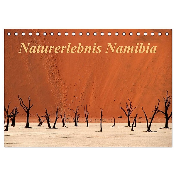 Naturerlebnis Namibia (Tischkalender 2024 DIN A5 quer), CALVENDO Monatskalender, Hans-Wolfgang Hawerkamp