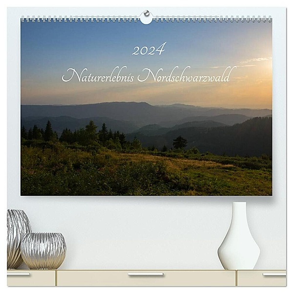 Naturerlebnis Nordschwarzwald (hochwertiger Premium Wandkalender 2024 DIN A2 quer), Kunstdruck in Hochglanz, Anne Wurster