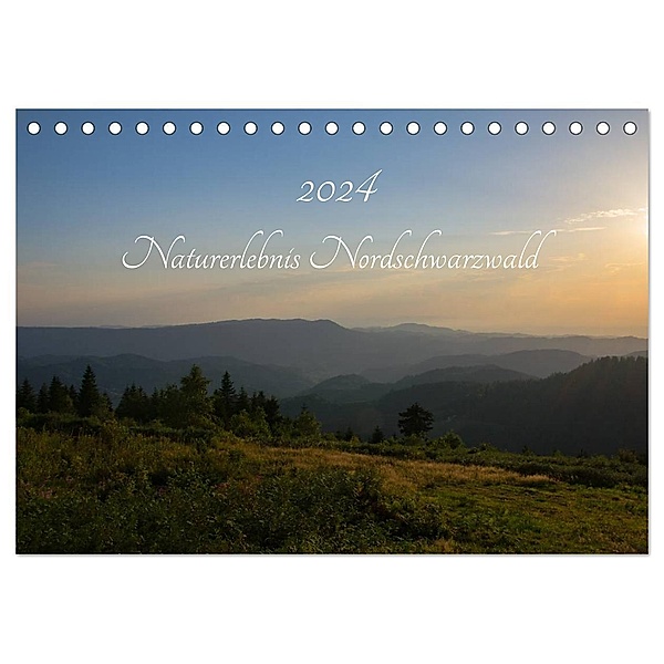 Naturerlebnis Nordschwarzwald (Tischkalender 2024 DIN A5 quer), CALVENDO Monatskalender, Anne Wurster