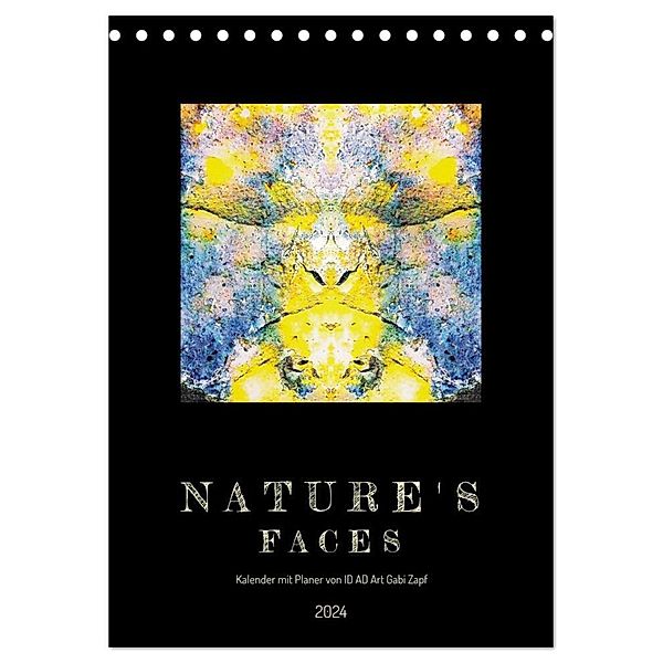 Nature's Faces (Tischkalender 2024 DIN A5 hoch), CALVENDO Monatskalender, Gabi Zapf