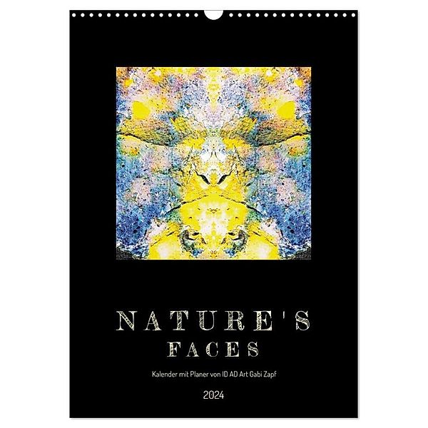 Nature's Faces (Wandkalender 2024 DIN A3 hoch), CALVENDO Monatskalender, Gabi Zapf