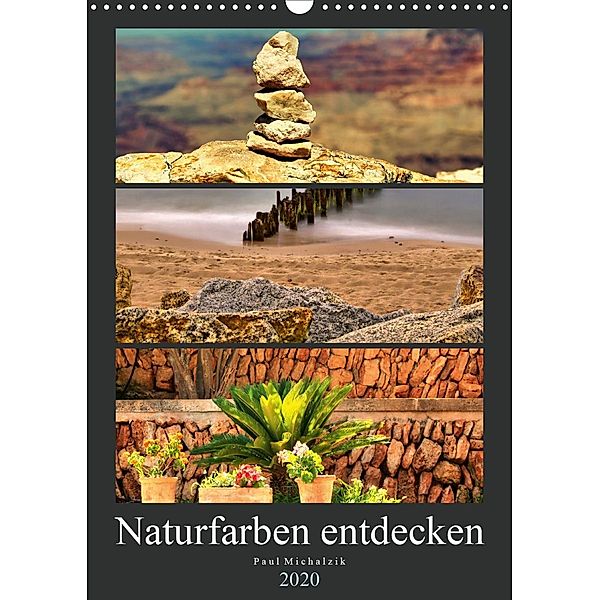 Naturfarben entdecken (Wandkalender 2020 DIN A3 hoch), Paul Michalzik