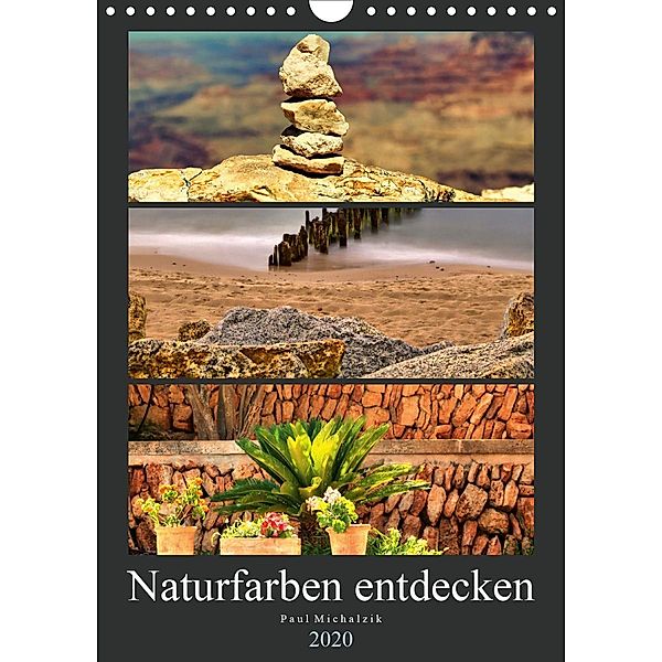 Naturfarben entdecken (Wandkalender 2020 DIN A4 hoch), Paul Michalzik