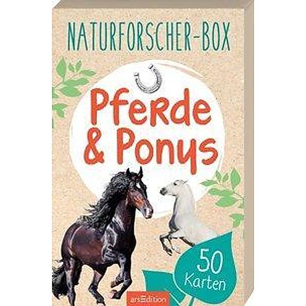Naturforscher-Box - Pferde & Ponys, 50 Karten, Miriam Scholz