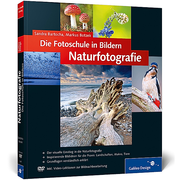 Naturfotografie, m. DVD-ROM, Sandra Bartocha, Markus Botzek