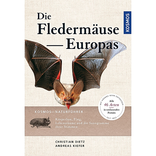 Naturführer Fledermäuse Europas, Christian Dietz, Andreas Kiefer