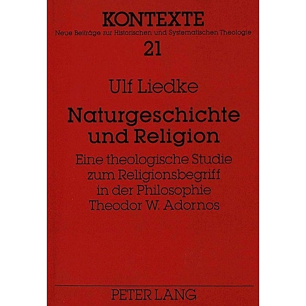 Naturgeschichte und Religion, Ulf Liedke