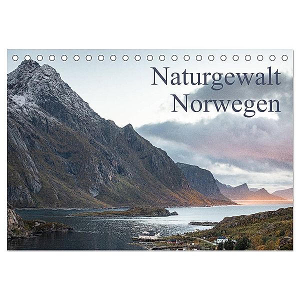 Naturgewalt Norwegen (Tischkalender 2024 DIN A5 quer), CALVENDO Monatskalender, Moritz van de Loo; Marco Gröne