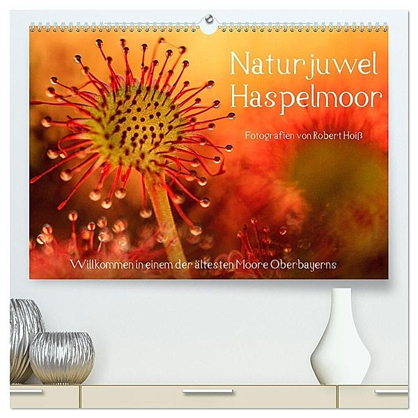 Naturjuwel Haspelmoor (hochwertiger Premium Wandkalender 2024 DIN A2 quer), Kunstdruck in Hochglanz, Robert Hoiss