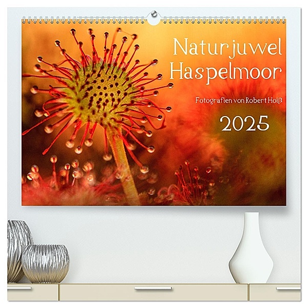 Naturjuwel Haspelmoor (hochwertiger Premium Wandkalender 2025 DIN A2 quer), Kunstdruck in Hochglanz, Calvendo, Robert Hoiss