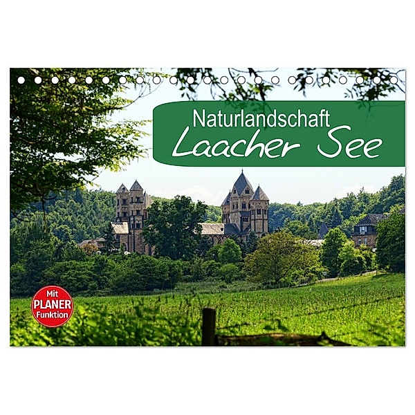 Naturlandschaft Laacher See (Tischkalender 2025 DIN A5 quer), CALVENDO Monatskalender, Calvendo, Anja Frost
