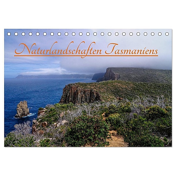 Naturlandschaften Tasmaniens (Tischkalender 2024 DIN A5 quer), CALVENDO Monatskalender, Sidney Smith