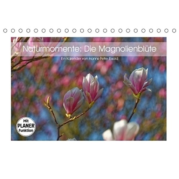 Naturmomente: Die Magnolienblüte (Tischkalender 2017 DIN A5 quer), Hanns-Peter Eisold