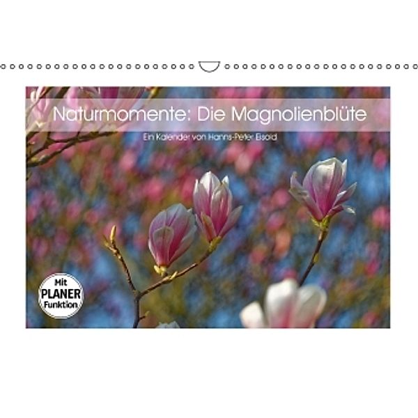 Naturmomente: Die Magnolienblüte (Wandkalender 2016 DIN A3 quer), Hanns-Peter Eisold