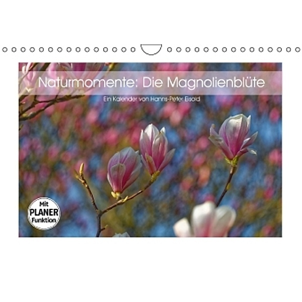 Naturmomente: Die Magnolienblüte (Wandkalender 2016 DIN A4 quer), Hanns-Peter Eisold