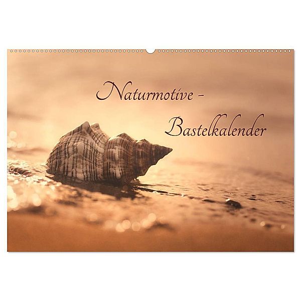 Naturmotive - Bastelkalender (Wandkalender 2025 DIN A2 quer), CALVENDO Monatskalender, Calvendo, Tanja Riedel