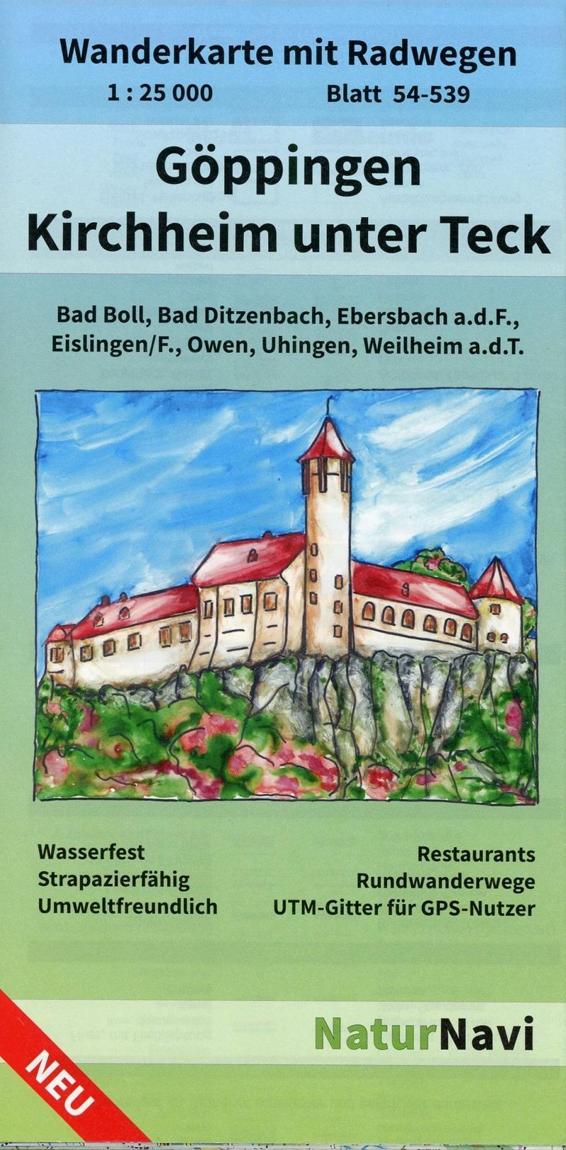 Naturnavi Wanderkarte Mit Radwegen Goppingen Kirchheim Unter Teck Buch Versandkostenfrei Bei Weltbild De Bestellen