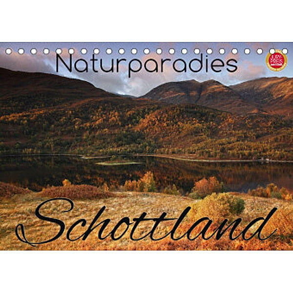 Naturparadies Schottland (Tischkalender 2022 DIN A5 quer), Martina Cross