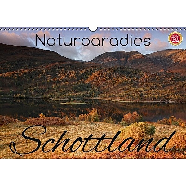 Naturparadies Schottland (Wandkalender 2017 DIN A3 quer), Martina Cross