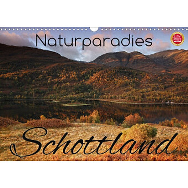 Naturparadies Schottland (Wandkalender 2022 DIN A3 quer), Martina Cross