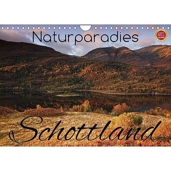 Naturparadies Schottland (Wandkalender 2023 DIN A4 quer), Martina Cross