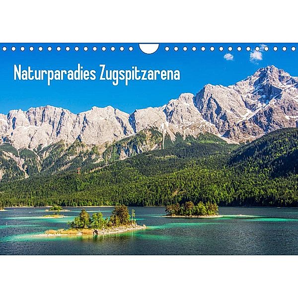 Naturparadies Zugspitzarena (Wandkalender 2023 DIN A4 quer), Sascha Ferrari