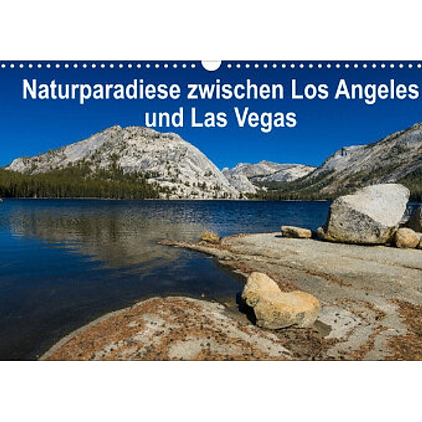 Naturparadiese zwischen Los Angeles und Las Vegas (Wandkalender 2022 DIN A3 quer), Rolf Hitzbleck
