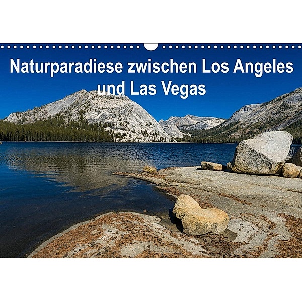 Naturparadiese zwischen Los Angeles und Las Vegas (Wandkalender 2023 DIN A3 quer), Rolf Hitzbleck
