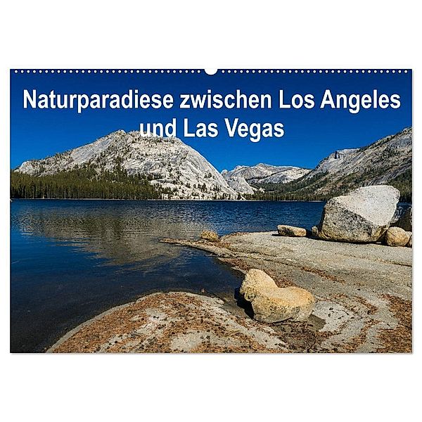 Naturparadiese zwischen Los Angeles und Las Vegas (Wandkalender 2025 DIN A2 quer), CALVENDO Monatskalender, Calvendo, Rolf Hitzbleck