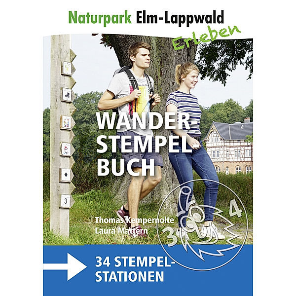 Naturpark Elm-Lappwald - Wanderstempelbuch plus Karte, Thomas Kempernolte