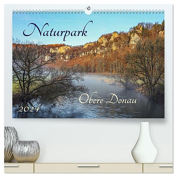 Naturpark Obere Donau (hochwertiger Premium Wandkalender 2024 DIN A2 quer), Kunstdruck in Hochglanz, BlattArt Christine Horn