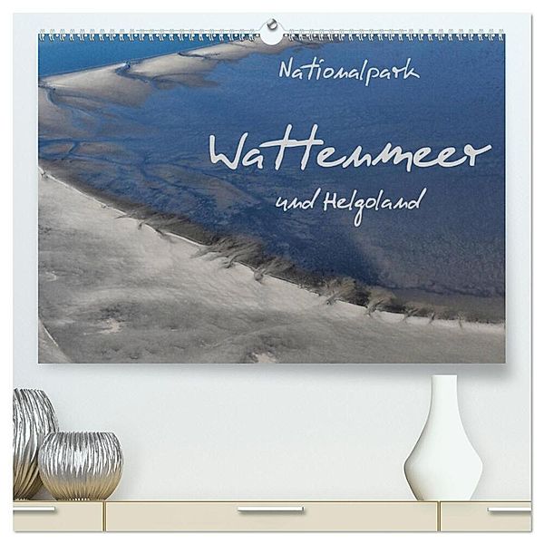 Naturpark Wattenmeer und Helgoland (hochwertiger Premium Wandkalender 2025 DIN A2 quer), Kunstdruck in Hochglanz, Calvendo