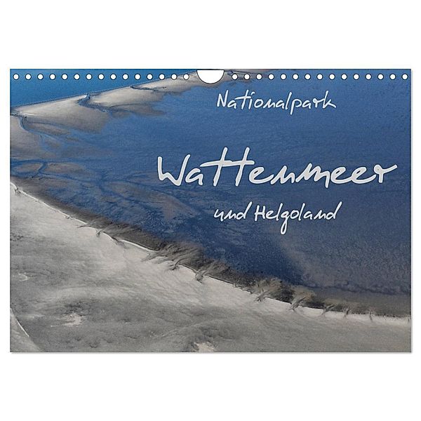 Naturpark Wattenmeer und Helgoland (Wandkalender 2024 DIN A4 quer), CALVENDO Monatskalender, Calvendo
