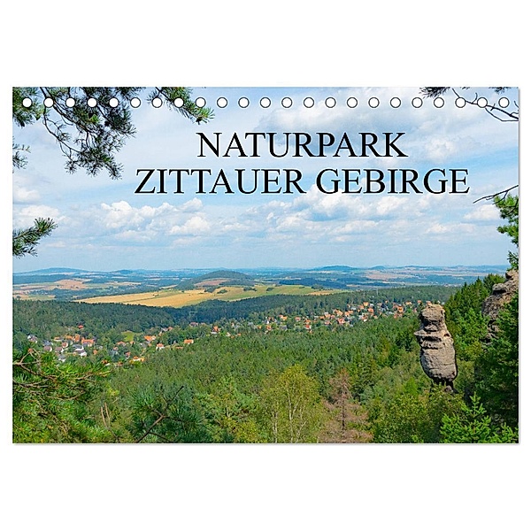 Naturpark Zittauer Gebirge (Tischkalender 2024 DIN A5 quer), CALVENDO Monatskalender, Fotografin Renate